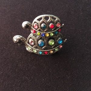 Turtle Statement Ring